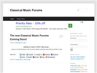 www.classicalmusicforums.com